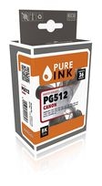 Pure Ink kompatible Druckerpatronen Schwarz 15 ml 401 Seiten 170745990041 PG512 f&uuml;r 17,99 Euro