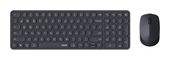 Rapoo Büro Tastatur RF Wireless + Bluetooth 2.4 GHz  9310M (Schwarz) f&uuml;r 30,46 Euro