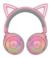 Razer Over Ear Bluetooth Kopfhörer kabelgebunden&kabellos 70 h Laufzeit USB Typ-A  Kraken Kitty V3 Pro (Rose) f&uuml;r 169,96 Euro