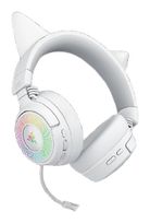 Razer Over Ear Bluetooth Kopfhörer kabelgebunden&kabellos 70 h Laufzeit USB Typ-A  Kraken Kitty V3 Pro (Weiß) f&uuml;r 167,96 Euro