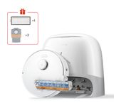 Roborock Saugroboter nass/trocken 228 min Akku 20000 Pascal Leistung  Qrevo Curv 2 FlowX (Weiß) f&uuml;r 572,00 Euro
