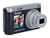 Rollei Kompaktkamera 12x Opt. Zoom  Compactline 12X (Schwarz) f&uuml;r 123,96 Euro