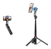 Rollei 3 Bein(e) Stativ Smartphone Bluetooth  Easy Creator MagPod (Schwarz) f&uuml;r 24,99 Euro