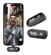Rollei Kabelgebunden Mobiltelefon/Smartphone-Mikrofon 48 kHz USB  HearMe Mobile X2 Mini (Schwarz) f&uuml;r 49,99 Euro