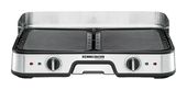Rommelsbacher 2 Zone(n) 2000 W mit 225 x 285 mm Fläche  BBQ2025 Tischgrill (Schwarz, Edelstahl) f&uuml;r 130,96 Euro