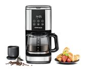 Rommelsbacher 12 Tassen Filterkaffeemaschine 1,5 l  FKM1000 (Schwarz, Edelstahl) f&uuml;r 63,96 Euro