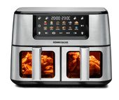 Rommelsbacher Doppel Heißluftfritteuse 5,5 l 2700 W  FRH2650 (Schwarz, Edelstahl) f&uuml;r 193,96 Euro