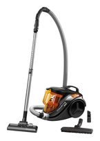 Rowenta Bodenstaubsauger Beutellos 750 W HEPA  RO3753 Compact Power (Schwarz, Orange) f&uuml;r 93,46 Euro