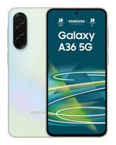 Samsung 128 GB 5G Smartphone 17 cm (6.7 Zoll) Android 50 MP Dreifach Kamera Dual Sim WiFi 6 (Awesome Lime) Galaxy A36 f&uuml;r 278,96 Euro