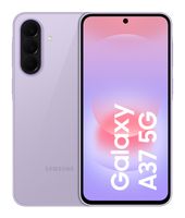 Samsung 256 GB 5G Smartphone 17 cm (6.7 Zoll) Android 50 MP Dreifach Kamera Dual Sim WiFi 6 (Awesome Lavender) Galaxy A37 f&uuml;r 355,00 Euro