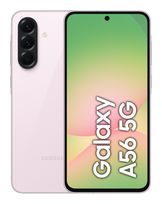 Samsung 256 GB 5G Smartphone 17 cm (6.7 Zoll) 2,6 GHz Android 50 MP Dreifach Kamera Dual Sim WiFi 6 (Awesome Pink) Galaxy A56 f&uuml;r 528,00 Euro