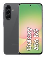 Samsung 256 GB 5G Smartphone 17 cm (6.7 Zoll) 2,6 GHz Android 50 MP Dreifach Kamera Dual Sim WiFi 6 (Awesome Graphite) Galaxy A56 f&uuml;r 528,00 Euro