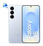 Samsung 128 GB 5G Smartphone 15,8 cm (6.2 Zoll) 3,5 GHz Android 50 MP Dreifach Kamera Dual Sim WiFi 7 (Icyblue) Galaxy S25 f&uuml;r 643,00 Euro