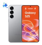 Samsung 128 GB 5G Smartphone 15,8 cm (6.2 Zoll) Android 50 MP Dreifach Kamera Dual Sim WiFi 7 (Silver Shadow) Galaxy S25 f&uuml;r 661,00 Euro