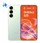 Samsung 128 GB 5G Smartphone 15,8 cm (6.2 Zoll) Android 50 MP Dreifach Kamera Dual Sim WiFi 7  Galaxy S25 (Mintfarbe) f&uuml;r 606,00 Euro