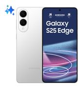 Samsung 256 GB 5G Smartphone 17 cm (6.7 Zoll) Android 200 MP Dual Kamera Dual Sim WiFi 7 (Titanium Silver) Galaxy S25 Edge f&uuml;r 579,00 Euro