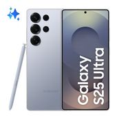 Samsung 512 GB 5G Smartphone 17,5 cm (6.9 Zoll) 3,5 GHz Android 200 MP Vierfach Kamera Dual Sim WiFi 7 (Titanium Silverblue) Galaxy S25 Ultra f&uuml;r 1.799,00 Euro