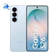 Samsung 512 GB 5G Smartphone 16 cm (6.3 Zoll) Android 50 MP Dreifach Kamera Dual Sim WiFi 7 ( Sky Blue) Galaxy S26 f&uuml;r 933,00 Euro