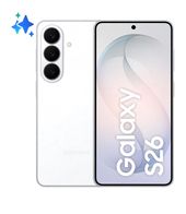 Samsung 512 GB 5G Smartphone 16 cm (6.3 Zoll) Android 50 MP Dreifach Kamera Dual Sim WiFi 7  Galaxy S26 (Weiß) f&uuml;r 852,00 Euro
