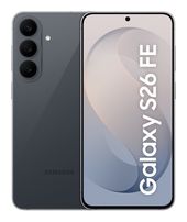 Samsung 256 GB 5G Smartphone 17 cm (6.7 Zoll) Android 50 MP Dreifach Kamera Dual Sim WiFi 6E  Galaxy S26 FE (Graphit) f&uuml;r 828,00 Euro