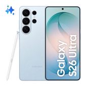 Samsung 512 GB 5G Smartphone 17,5 cm (6.9 Zoll) Android 200 MP Vierfach Kamera Dual Sim WiFi 7 (Sky blue) Galaxy S26 Ultra f&uuml;r 1.229,00 Euro