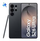 Samsung 1 TB 5G Smartphone 17,5 cm (6.9 Zoll) 3,6 GHz Android 200 MP Vierfach Kamera Dual Sim WiFi 7  Galaxy S26 Ultra (Schwarz) f&uuml;r 1.549,00 Euro