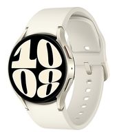 Samsung 40 mm Smartwatch Rund IP68 330 ppi 4G  Galaxy Watch6 (Cremefarben) f&uuml;r 196,96 Euro