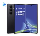 Samsung 256 GB 5G Smartphone 20,3 cm (8 Zoll) Android 200 MP Dreifach Kamera WiFi 6E (Jetblack) Galaxy Z Fold7 f&uuml;r 1.466,00 Euro