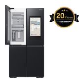 Samsung Side-by-Side Kühl-/ Gefrierkombination French Door 386 l / 250 l 365 kWh NoFrost 1830 mm x 912 mm  RF65DG9H0EB1 (Schwarz) f&uuml;r 2.437,00 Euro