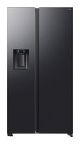 Samsung Side-by-Side Kühl-/ Gefrierkombination 420 l / 220 l 279 kWh 1780 mm x 912 mm  RS70F65KDF (Schwarz) f&uuml;r 1.338,00 Euro