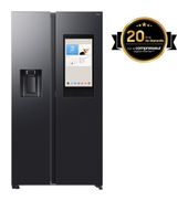 Samsung Side-by-Side Kühl-/ Gefrierkombination 389 l / 225 l 352 kWh NoFrost 1780 mm x 912 mm  RS90F66BEFEF (Schwarz) f&uuml;r 2.674,00 Euro