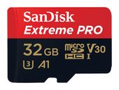Sandisk MicroSDHC Speicherkarte 32 GB Class 3 (U3) Klasse 10 Extreme Pro f&uuml;r 28,99 Euro
