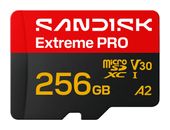 Sandisk MicroSDHC Speicherkarte 256 GB Class 3 (U3) Extreme Pro f&uuml;r 90,96 Euro
