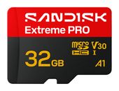 Sandisk MicroSDHC Speicherkarte 32 GB Class 3 (U3) Extreme Pro f&uuml;r 33,96 Euro