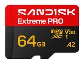 Sandisk MicroSDHC Speicherkarte 64 GB Class 3 (U3) Extreme Pro f&uuml;r 44,96 Euro