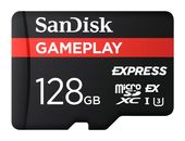 Sandisk MicroSD Speicherkarte 128 GB GamePlay Express f&uuml;r 69,96 Euro