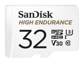 Sandisk MicroSDHC Speicherkarte 32 GB Class 3 (U3) Klasse 10 High Endurance f&uuml;r 24,99 Euro