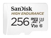 Sandisk MicroSDXC Speicherkarte 256 GB Class 3 (U3) Klasse 10 High Endurance f&uuml;r 64,99 Euro