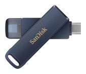 Sandisk USB Type-C / Lightning Stick 128 GB  iXpand (Blau) f&uuml;r 64,99 Euro