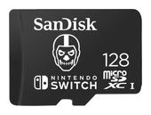 Sandisk MicroSDXC Speicherkarte 128 GB Nintendo Switch Fortnite Edition f&uuml;r 37,99 Euro
