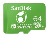 Sandisk MicroSDXC Speicherkarte 64 GB Nintendo Switch Yoshi Edition f&uuml;r 31,99 Euro