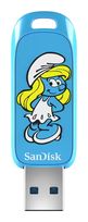 Sandisk USB Typ-A Stick 256 GB  Smurfette (Blau) f&uuml;r 54,99 Euro