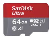 Sandisk MicroSDXC Speicherkarte 64 GB Class 1 (U1) Klasse 10 Ultra A1 f&uuml;r 20,99 Euro
