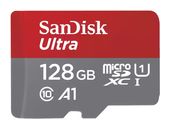 Sandisk MicroSDXC Speicherkarte 128 GB Class 1 (U1) Klasse 10 Ultra A1 f&uuml;r 26,99 Euro