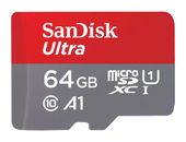 Sandisk MicroSDXC Speicherkarte 64 GB Class 1 (U1) Klasse 10 Ultra A1 f&uuml;r 17,96 Euro