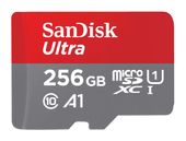 Sandisk MicroSDXC Speicherkarte 256 GB Class 1 (U1) Klasse 10 Ultra A1 f&uuml;r 49,46 Euro