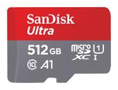 Sandisk MicroSDXC Speicherkarte 512 GB Class 1 (U1) Klasse 10 Ultra A1 f&uuml;r 77,96 Euro