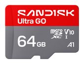 Sandisk MicroSDXC Speicherkarte 64 GB Ultra Go f&uuml;r 24,99 Euro
