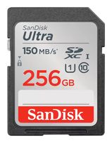 Sandisk SDXC Speicherkarte 256 GB Class 1 (U1) Klasse 10 Ultra U1 f&uuml;r 61,46 Euro