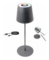 Schwaiger LED Warmweiß DC RGB Tischleuchte mit Touchsteuerung f&uuml;r 39,99 Euro